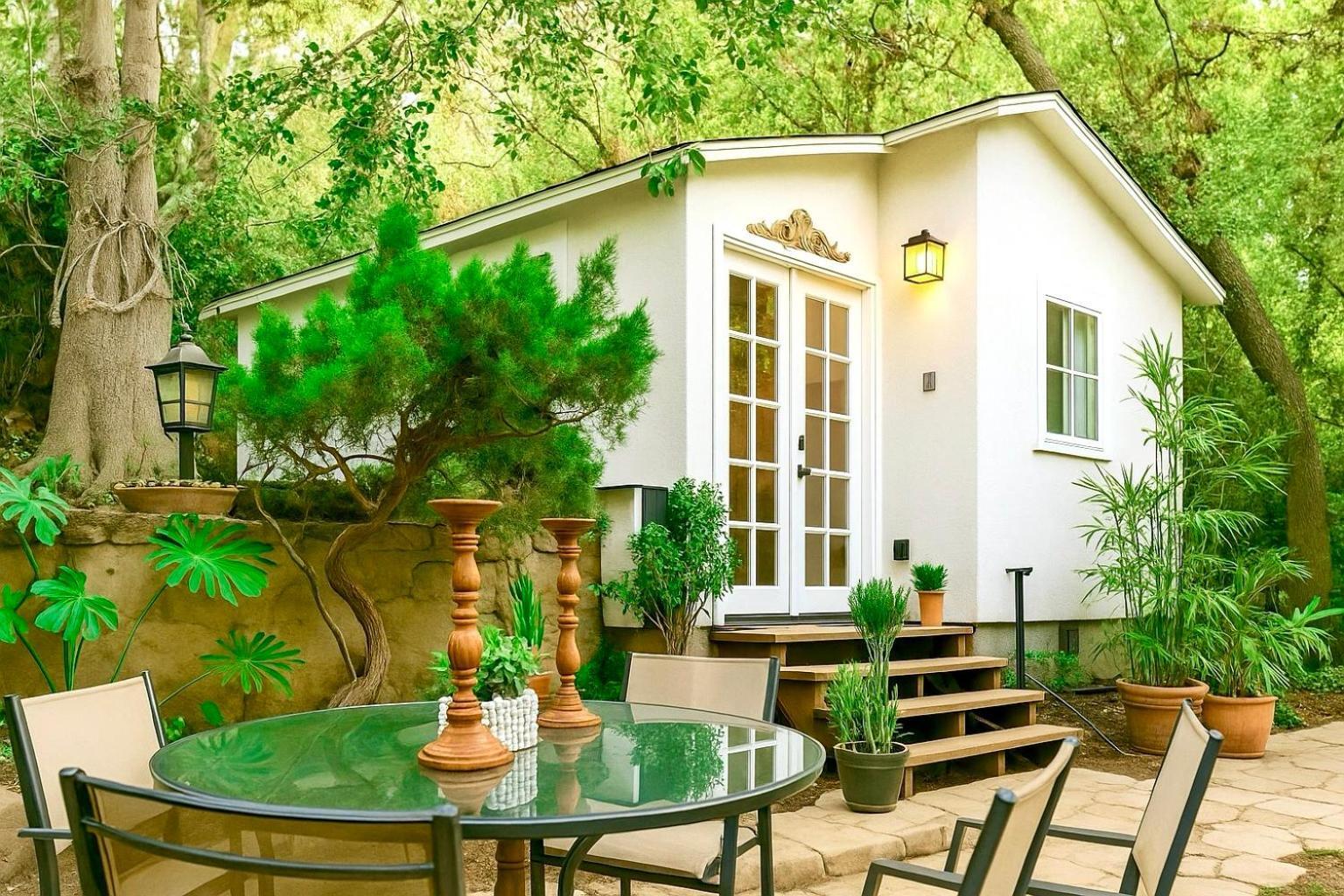 Hollywood Hills With Tree-top Views Outdoor Patio And Garden Gasthof Los Angeles